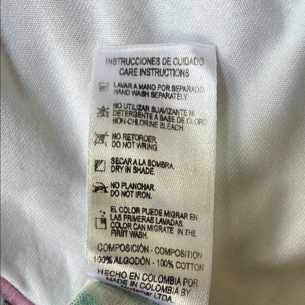 Strapless Multicolor Printed Summer Coverup - Picture 7 of 7